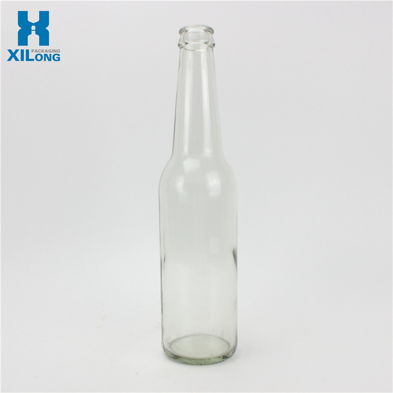 Clear Crown Top 330ML Beer Glass Bottle Wholesale