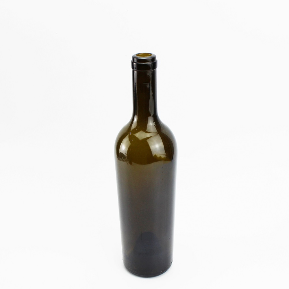 Most Popular Bordeaux 500ML 750ML Antique Green Wine Glass Bottle