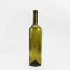 Factory Directly Price Dark Green 750ml Wine Bottle Bordeaux With Cork Top 