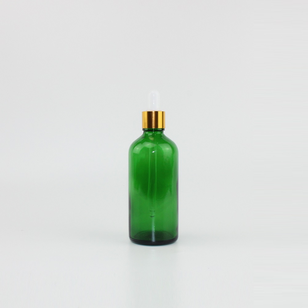 Low Price Green Glass Bottle For Essential Oil 50ML 100ML 150ML