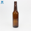 Engraving Design Crown Top 330ML Brown Beer Glass Bottle