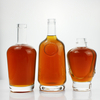 Wholesale China Factory Customized 500ml 750ml 1000ml Liquor Glass Bottle For Vodka Gin Whiskey With Cap