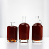 Mini 90 ml 100ml 200ml 250ml Clear Frosting Blue Beverage Liquor Small Fancy Glass Empty Whisky Bottle Price